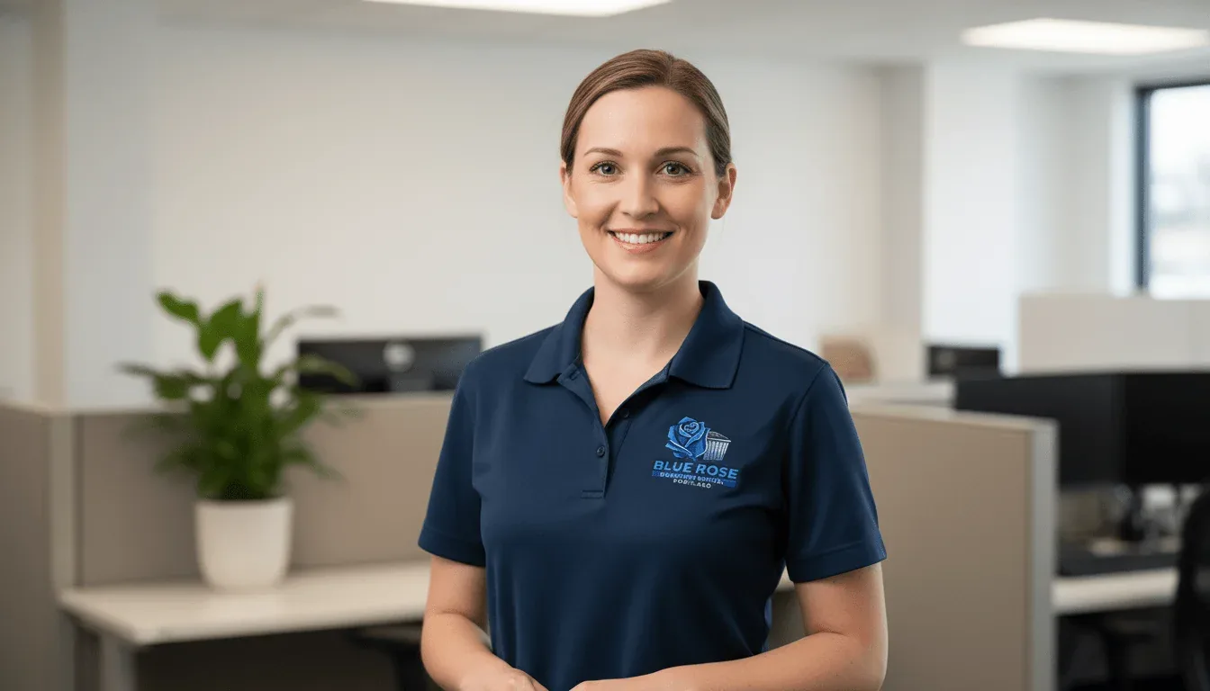 Blue Rose Dumpster Rental Portland dispatch and office team member