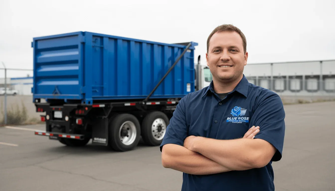 Roll-off dumpster delivered in Tigard, OR