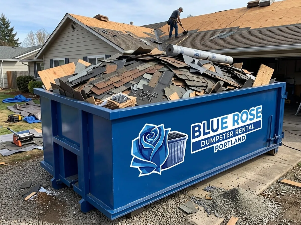 Roofing Dumpster Rental in Portland, OR